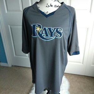 Majestic authentic Tampa Bay Rays Pull over Jesery